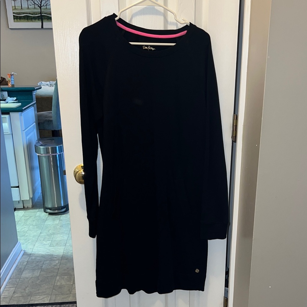 Lilly Pulitzer Black Sweater dress